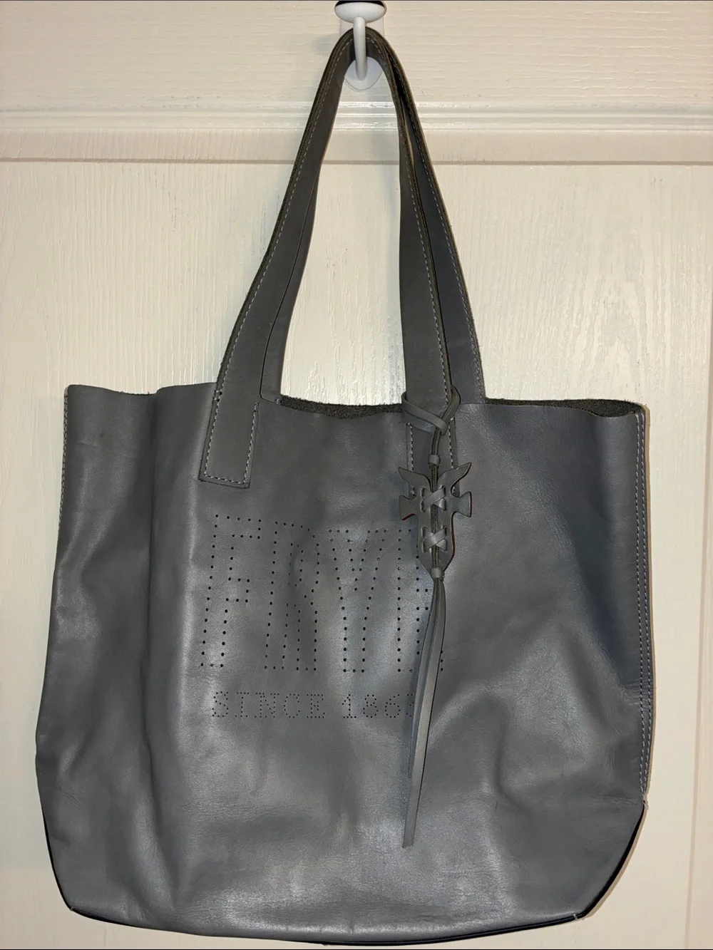 Frye Gray Tote Bag